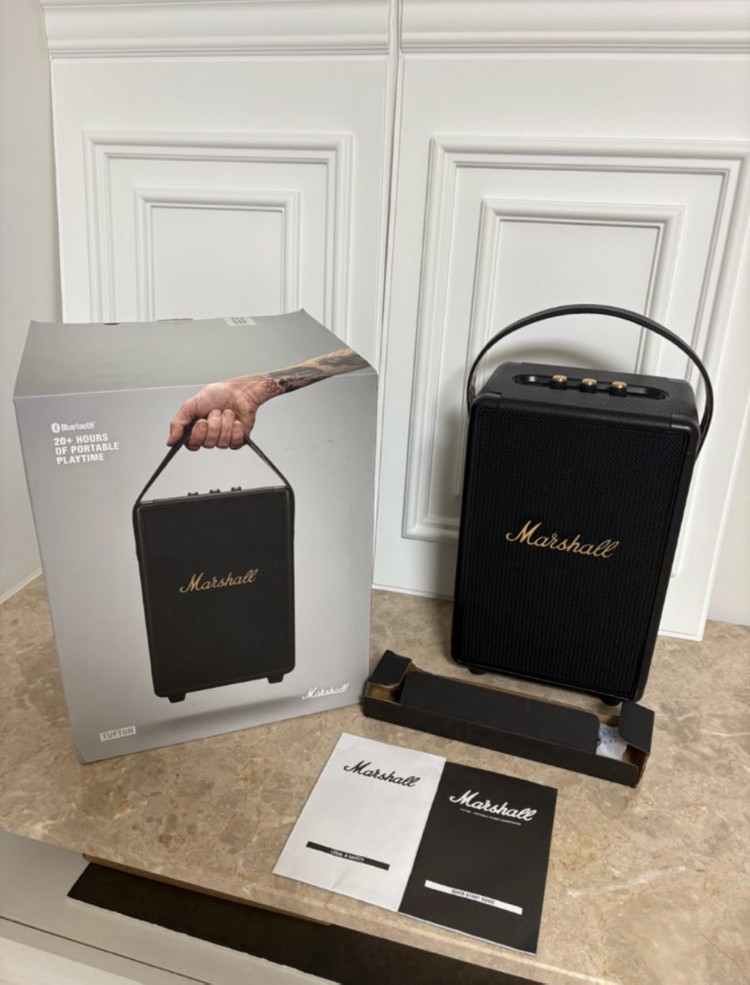 마샬 터프톤 100%정품블루투스 무선 스피커 미개봉 새상품 싸게 팝니다 이미지