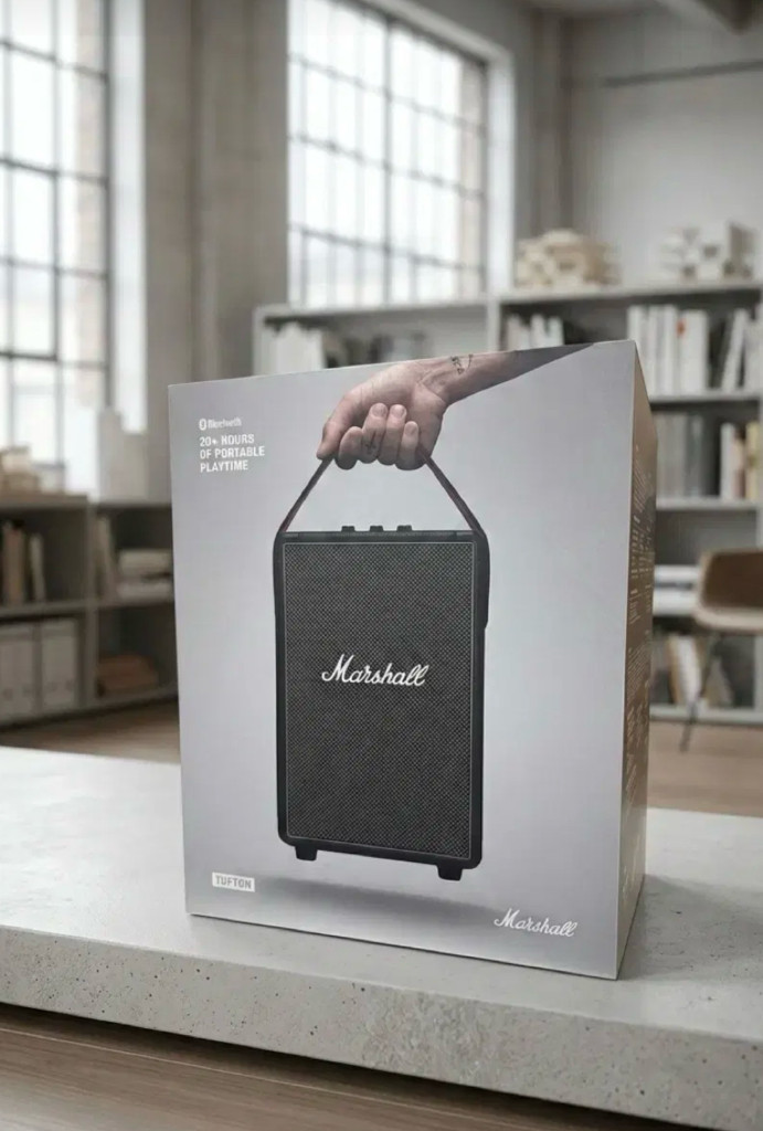 마샬 터프톤 100%정품블루투스 무선 스피커 미개봉 새상품 싸게 팝니다 이미지