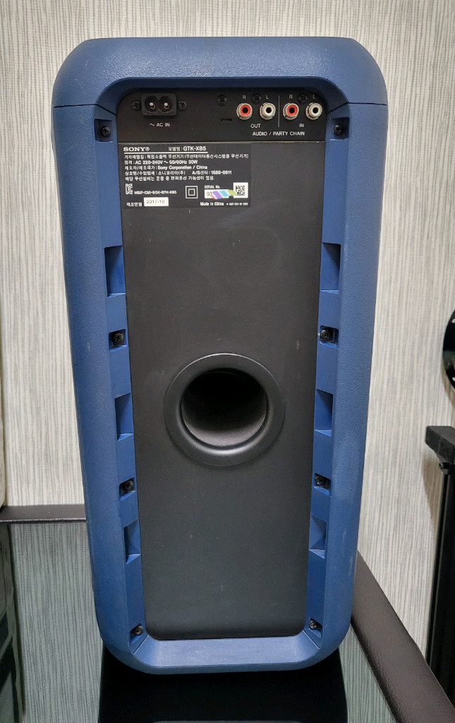 소니 GTX-XB5 블루투스 홈 파티 스피커 이미지