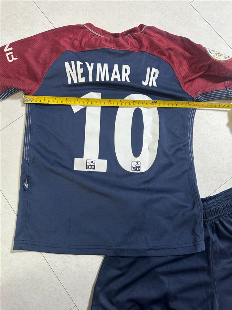 PSG 네이마르 Neymar 유니폼 세트(초3-초4)정도 2xs 이미지