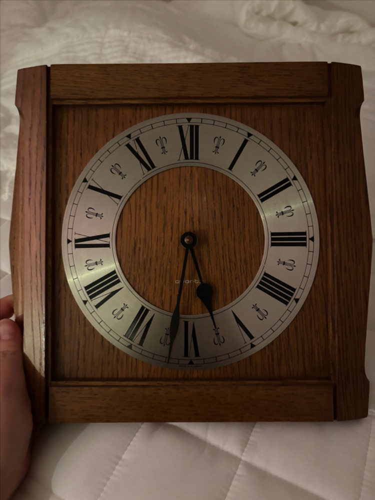 [판매] 독일 빈티지 EMES 원목 벽시계 (인테리어 소품) 이미지