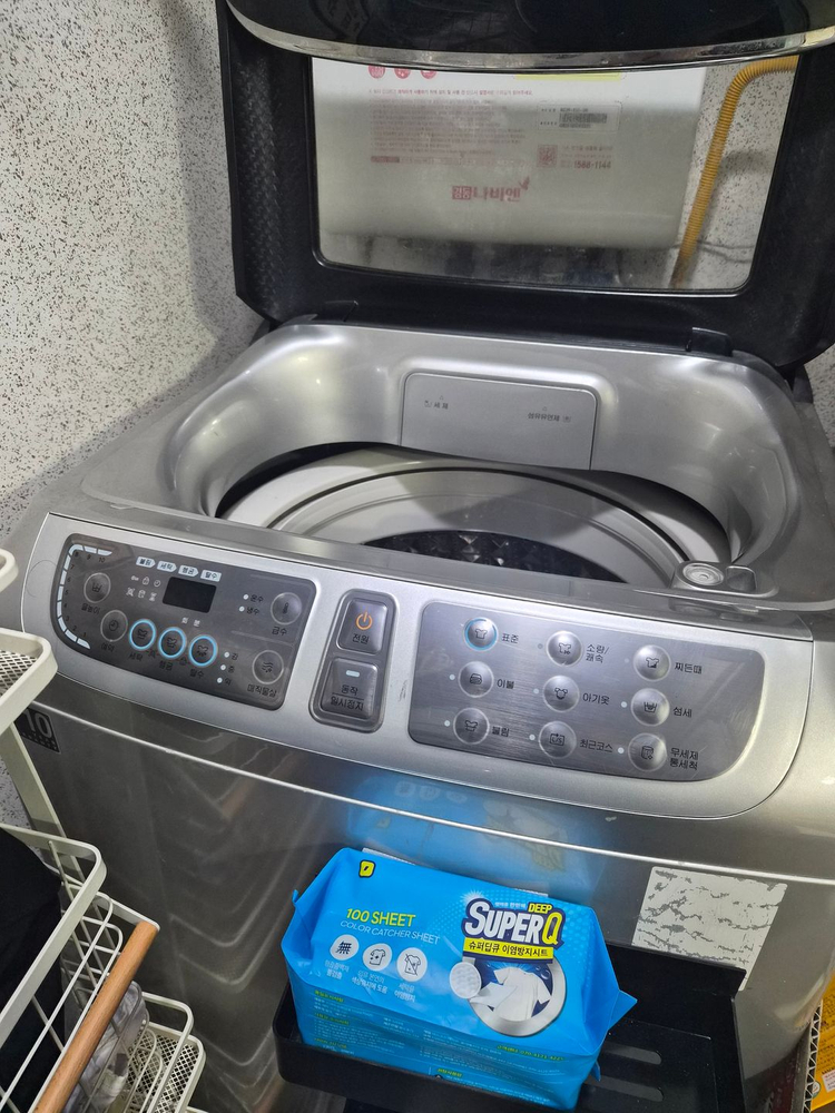 삼성 그랑데 건조기 16키로, 삼성 통돌이 세탁기 15키로 이미지