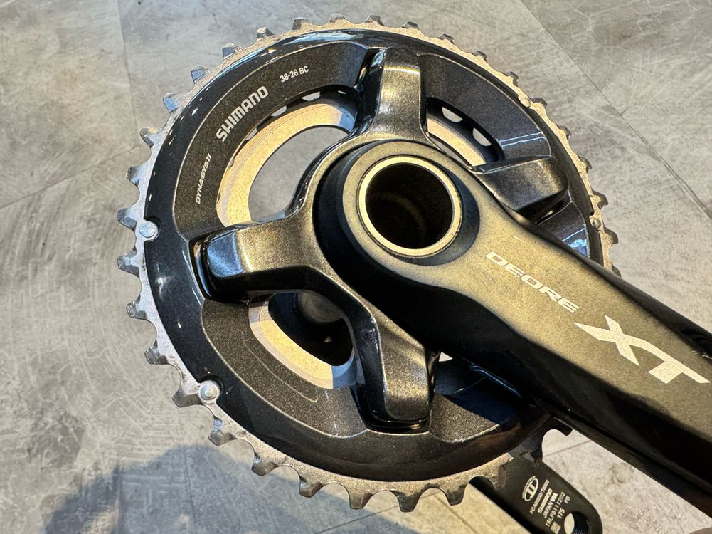 시마노 데오레 XT 크랭크 175mm 이미지