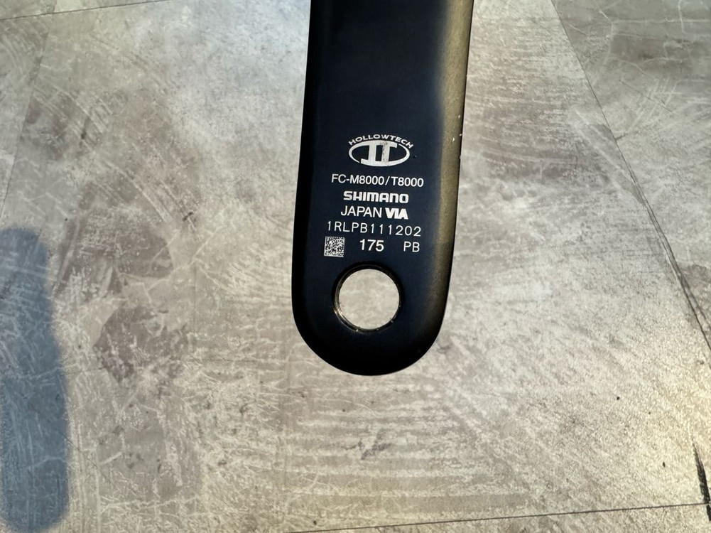 시마노 데오레 XT 크랭크 175mm 이미지