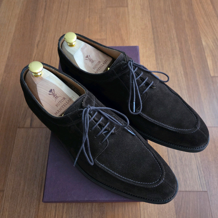 (UK9.5)크로켓앤존스 하드윅 다크브라운 스웨이드 더비 이미지