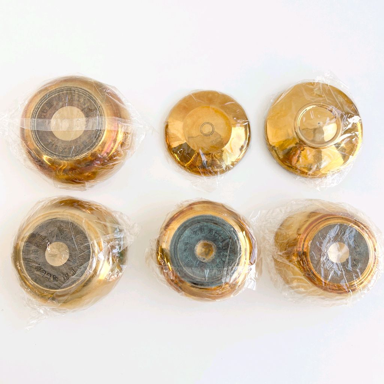 무형문화재 제77호 이봉주 방짜유기 밥 /국그릇 /수저 세트 이미지