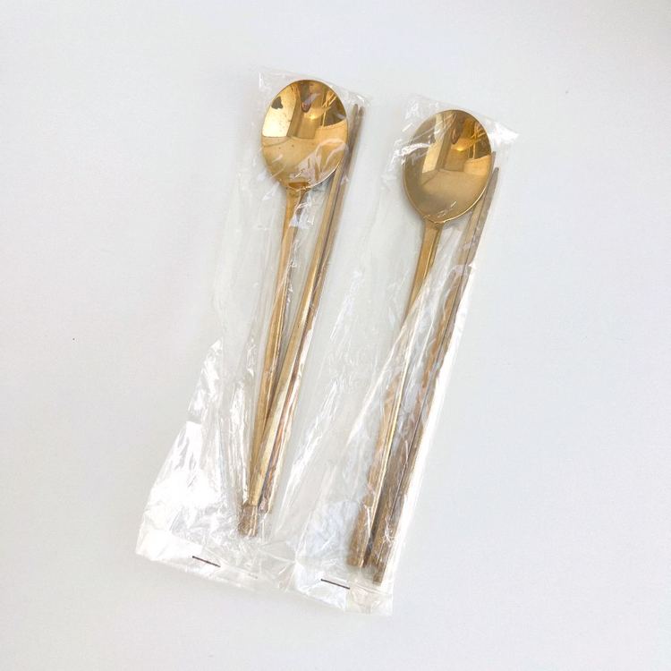 무형문화재 제77호 이봉주 방짜유기 밥 /국그릇 /수저 세트 이미지