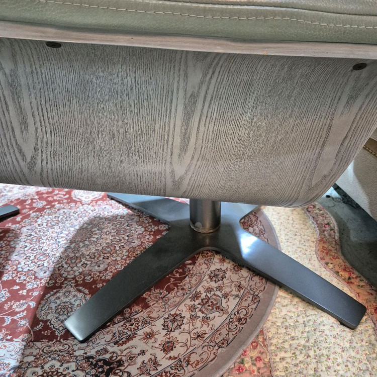 체리쉬 네스트인 천연가죽 1인용 릴렉스 체어(소파쇼파)+오토만 이미지