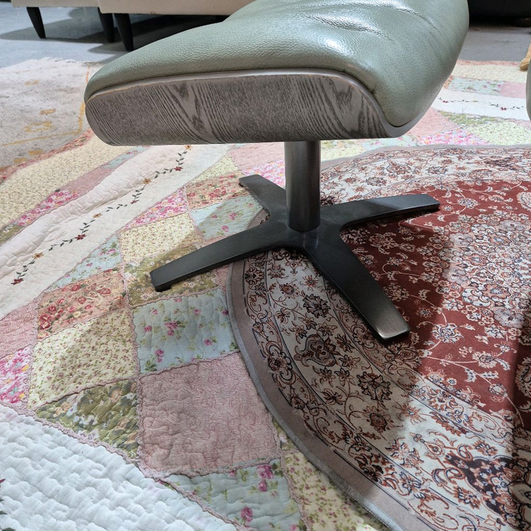 체리쉬 네스트인 천연가죽 1인용 릴렉스 체어(소파쇼파)+오토만 이미지