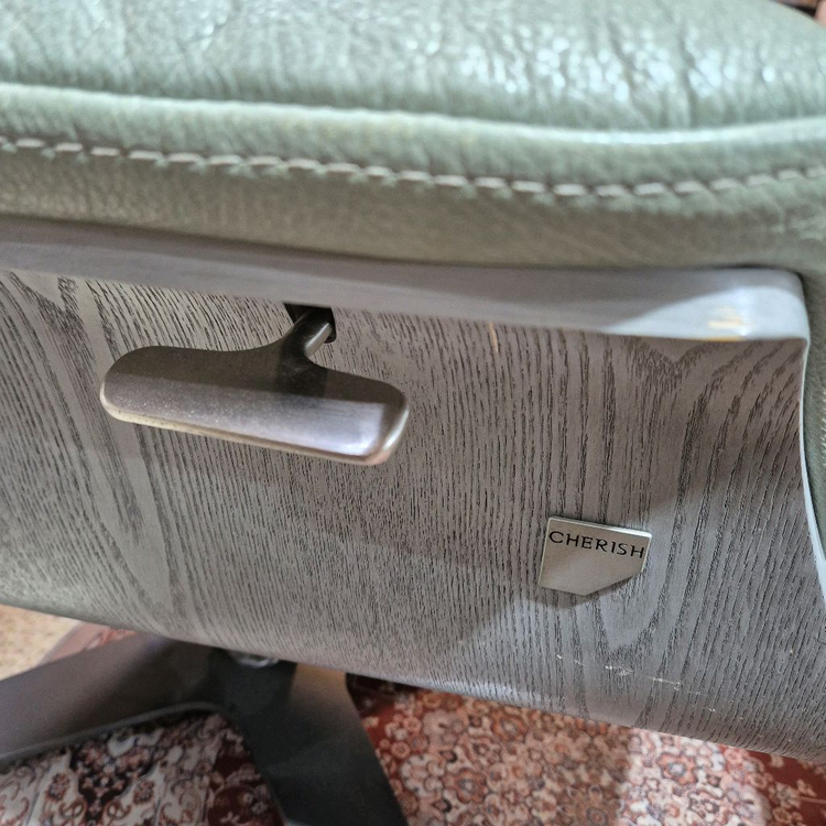 체리쉬 네스트인 천연가죽 1인용 릴렉스 체어(소파쇼파)+오토만 이미지