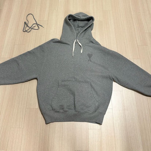 아미 ami 남성 후드티 그레이 XL 사이즈 이미지