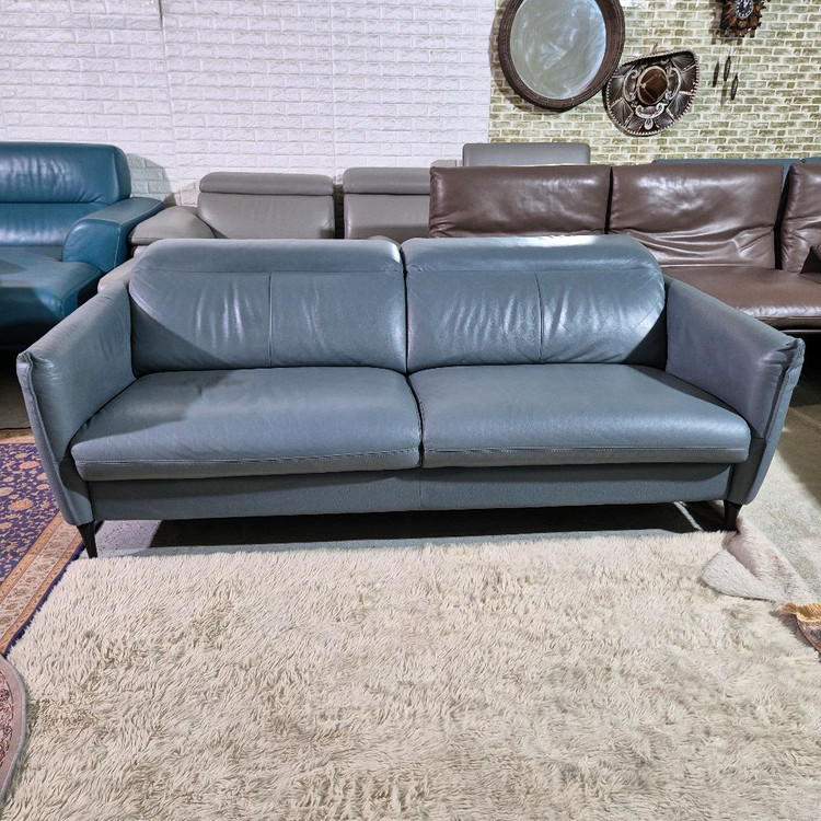 까사미아 노블 이태리 천연가죽 3인 소파쇼파(헤드레스트기능) 이미지