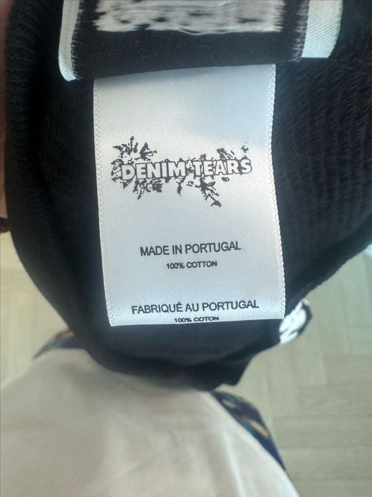 데님티어스 코튼 리쓰 후드 블랙 L XL 이미지