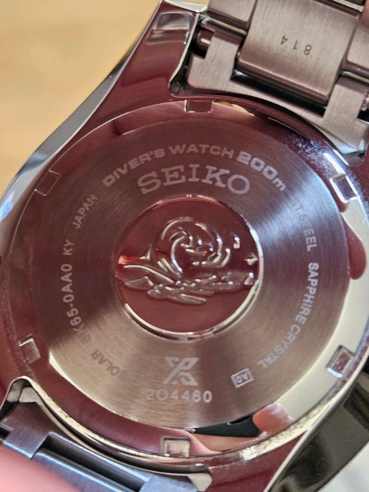 세이코 스모 솔라쿼츠GMT 이미지