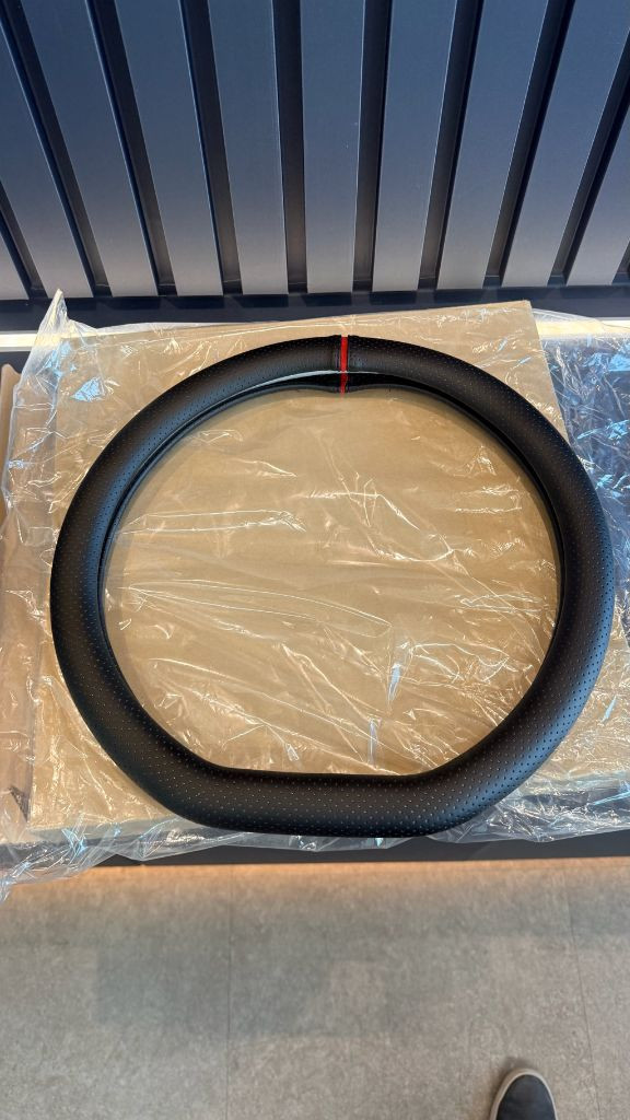 베이온 자동차 핸들커버 D컷 새제품 이미지