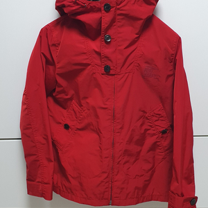 버버리(BUBBERRY) 키즈 레드 후드 바람막이 자켓 판매(10Y-140cm) 이미지