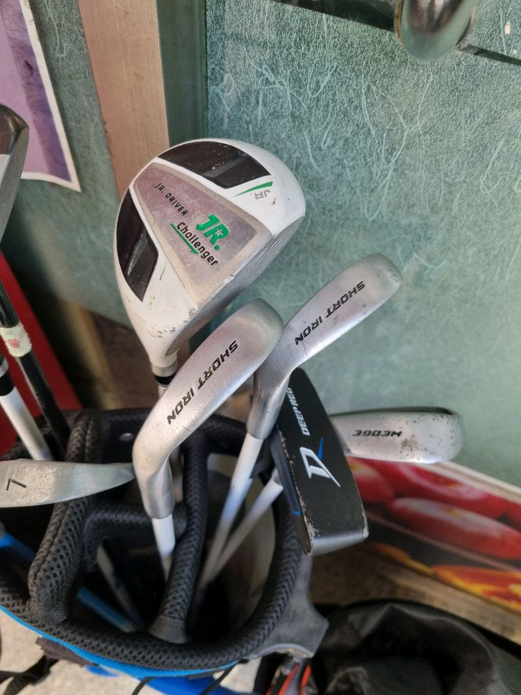 주니어 골프채 일괄 이미지