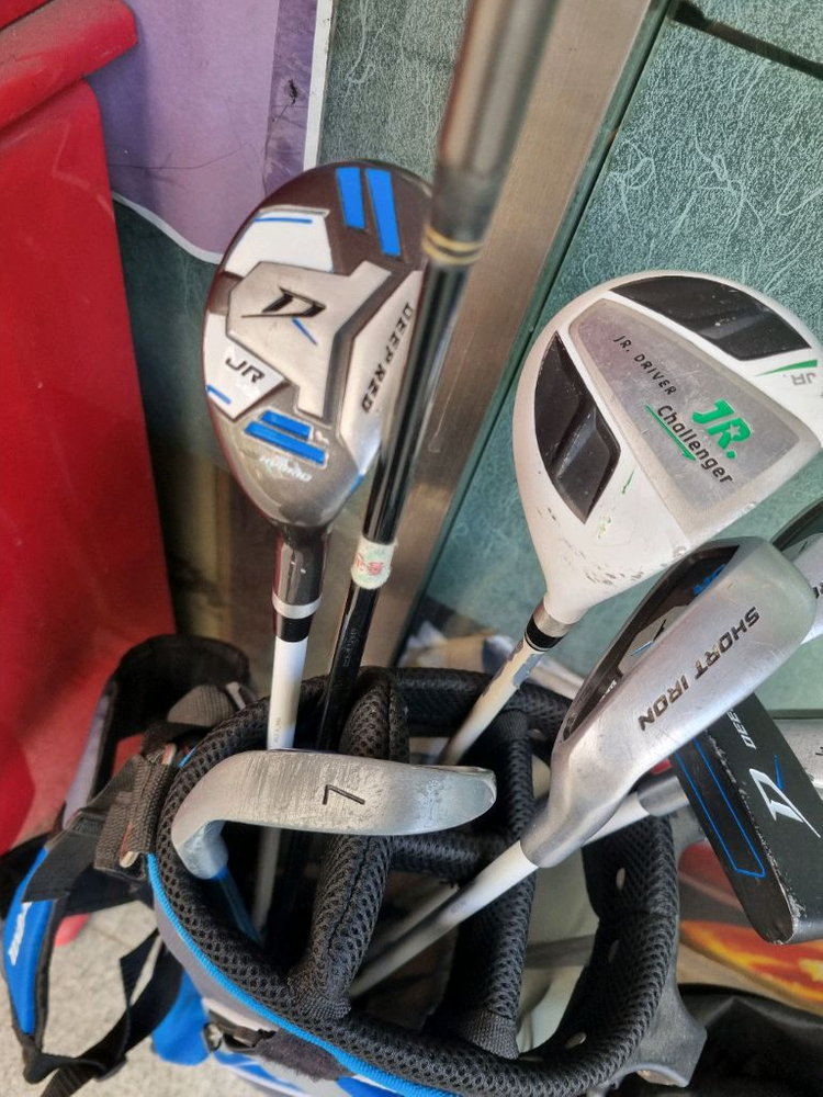 주니어 골프채 일괄 이미지