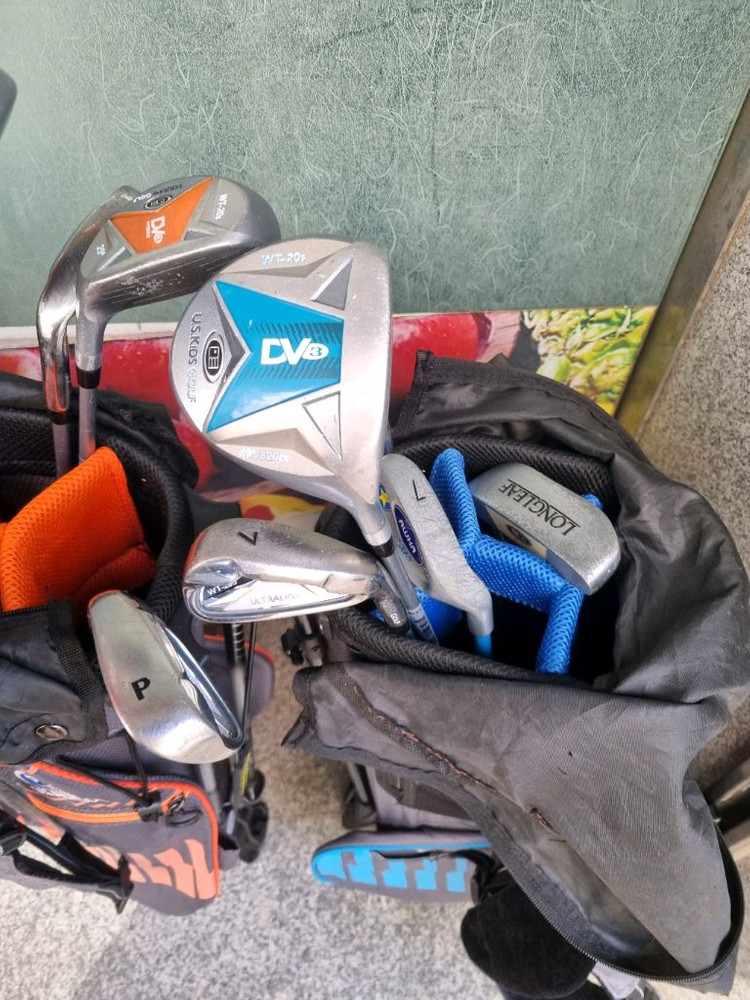 주니어 골프채 일괄 이미지