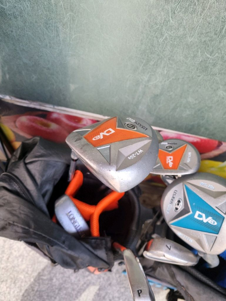 주니어 골프채 일괄 이미지