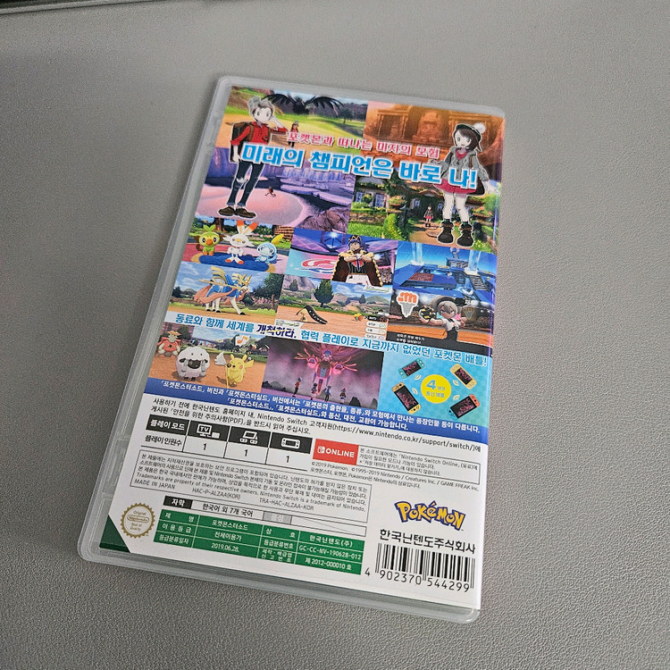 닌텐도 스위치 포켓몬스터 소드 이미지