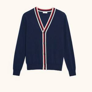 L SANDRO PARIS 산드로 옴므 브이넥 니트 가디건 이미지