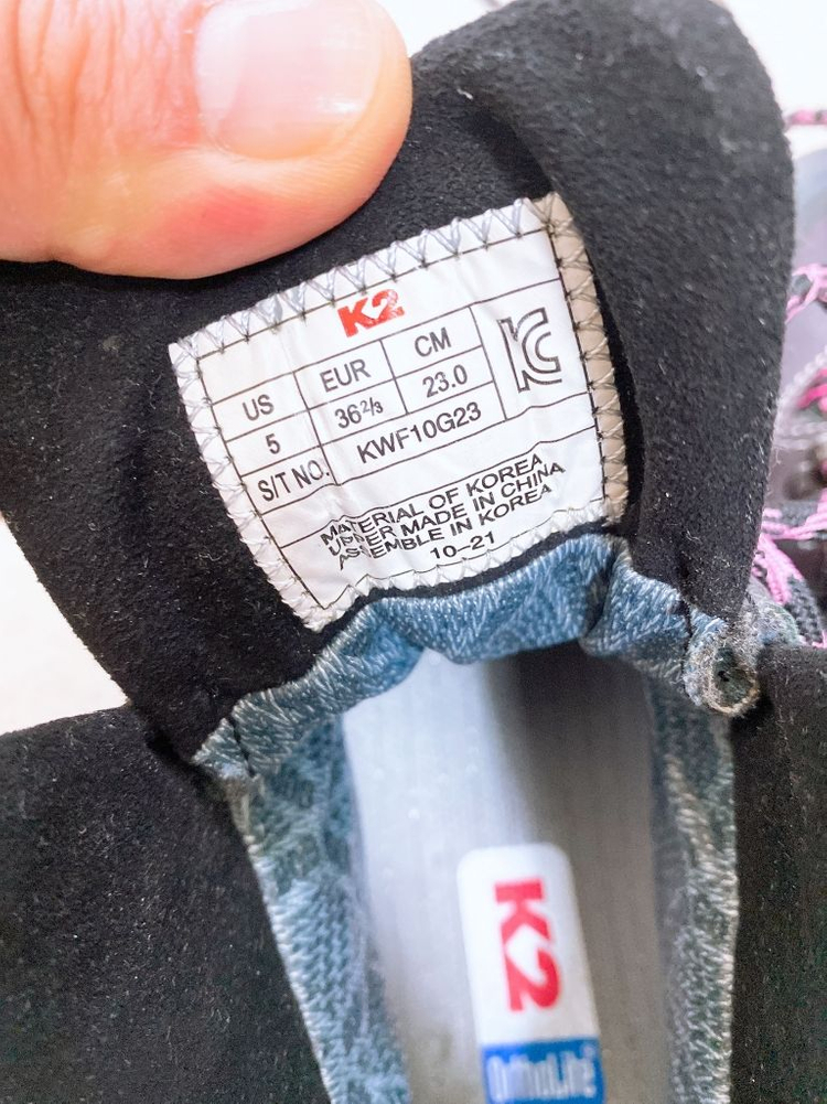 (230)(새신발수준)K2여자고어텍스등산화 이미지