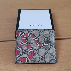 구찌 스네이크 반지갑/지갑 정품A급(감정O)구찌프라다루이비통디올고야드샤넬셀린느보테가생로랑발렌시아가버버리가방 이미지