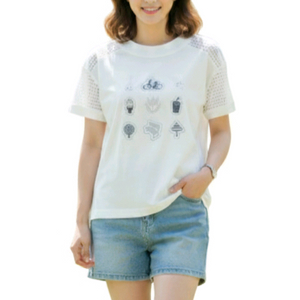 여성 반팔티셔츠 이미지