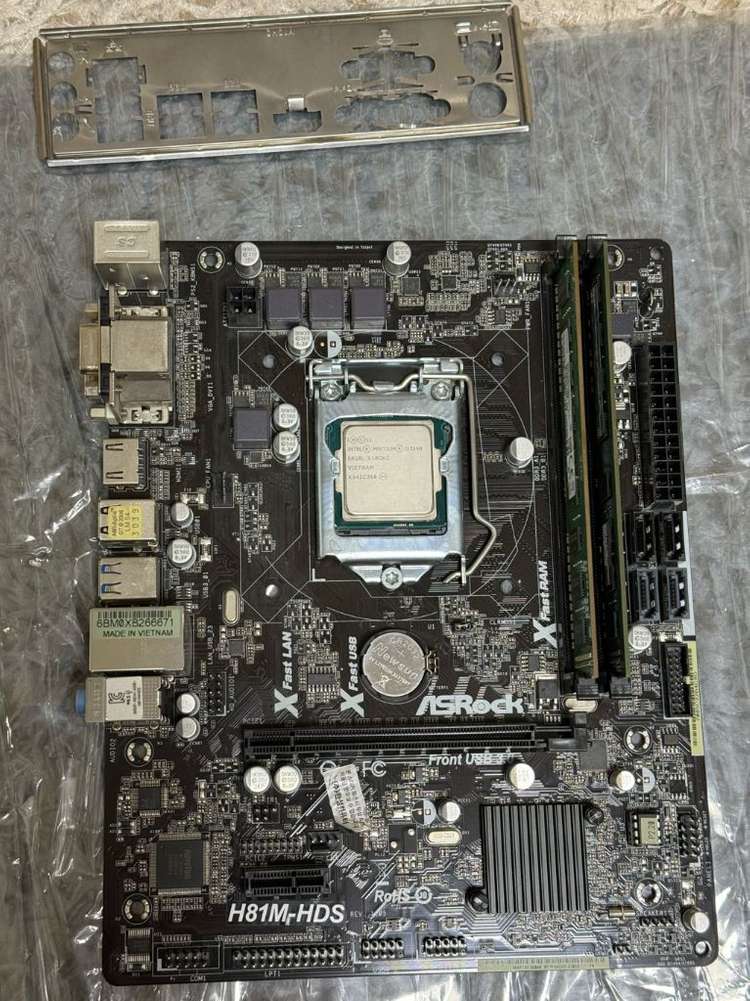 인텔 G3240 + 애즈락 H81M Micro-ATX + 삼성 DDR3 12800U 8G 이미지