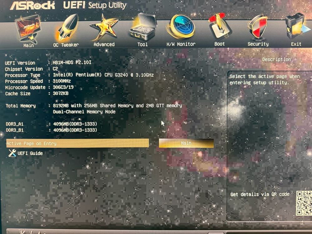 인텔 G3240 + 애즈락 H81M Micro-ATX + 삼성 DDR3 12800U 8G 이미지
