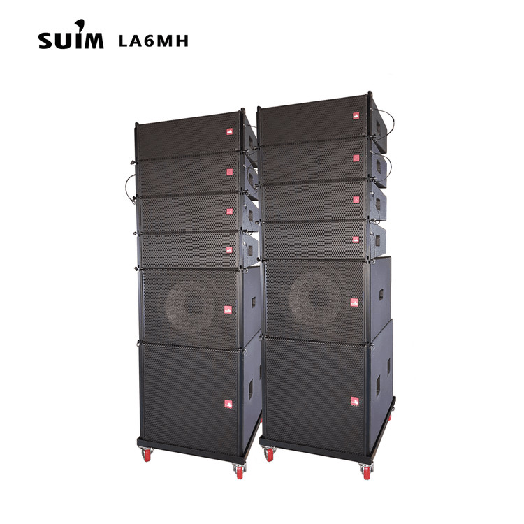 [본사직영,한정수량,폭탄세일]SUIM LA6-15B 라인어레이서브우퍼 이벤트행사 버스킹 체육관 교회라인어레이15인치 이미지