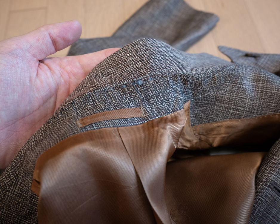 라르디니 / 가브리엘 파시니 싱글 피크드 재킷 판매합니다. 이미지