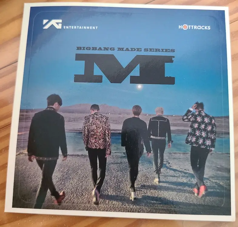 [배포/S급] 빅뱅 메이드 시리즈 M 탑 버전 (TOP 가로포카 + 핫트랙스,yge-shop 예판 특전) 이미지