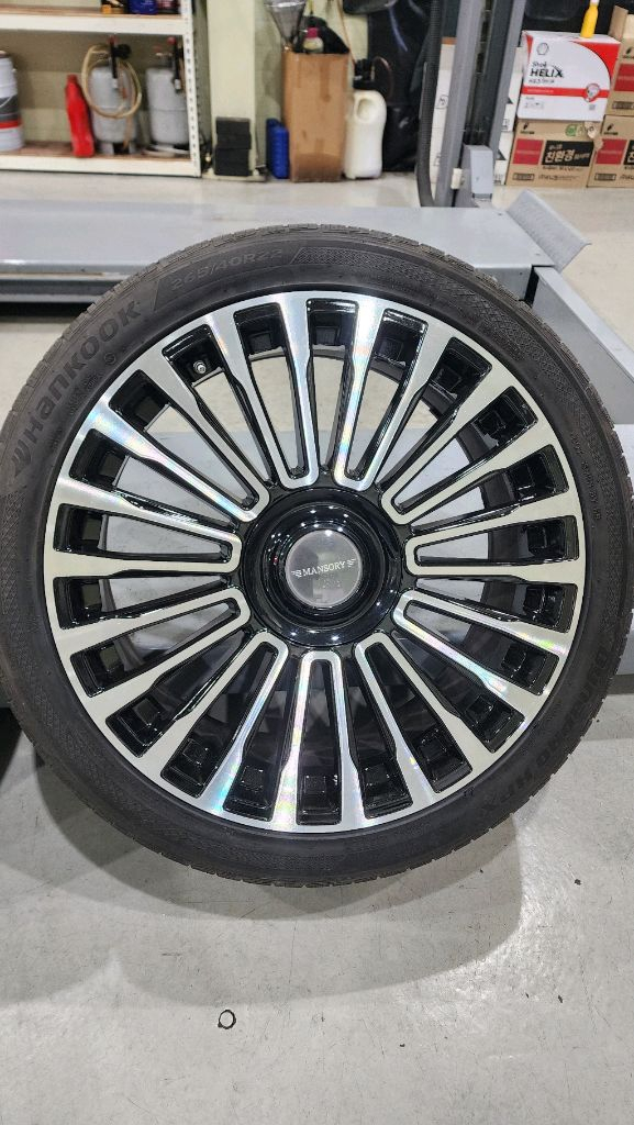 벤츠 W166 GLE ML 22인치 만소리 휠 이미지