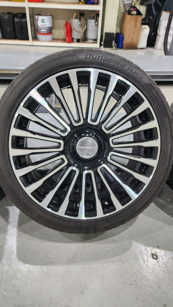 벤츠 W166 GLE ML 22인치 만소리 휠 이미지
