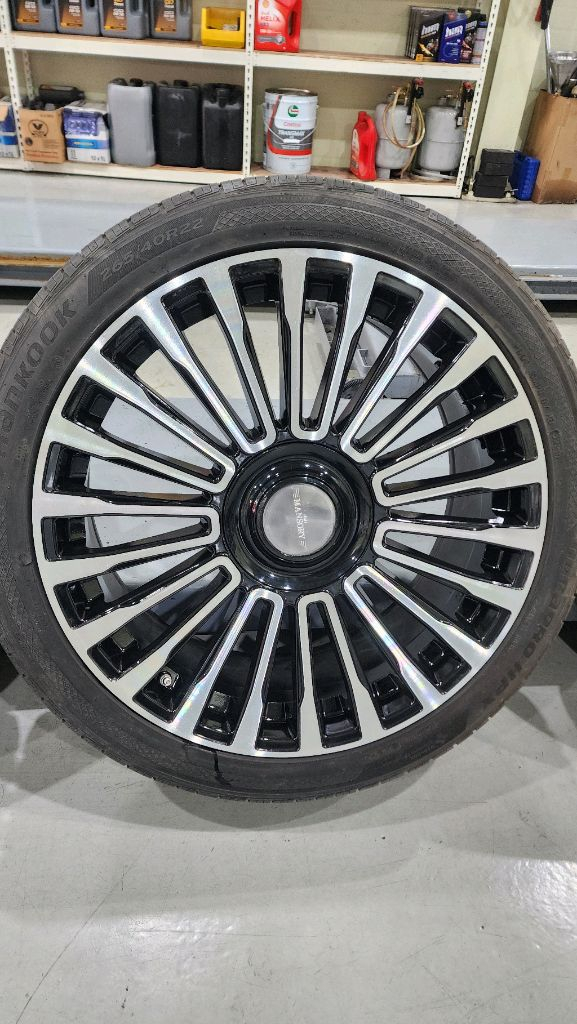 벤츠 W166 GLE ML 22인치 만소리 휠 이미지