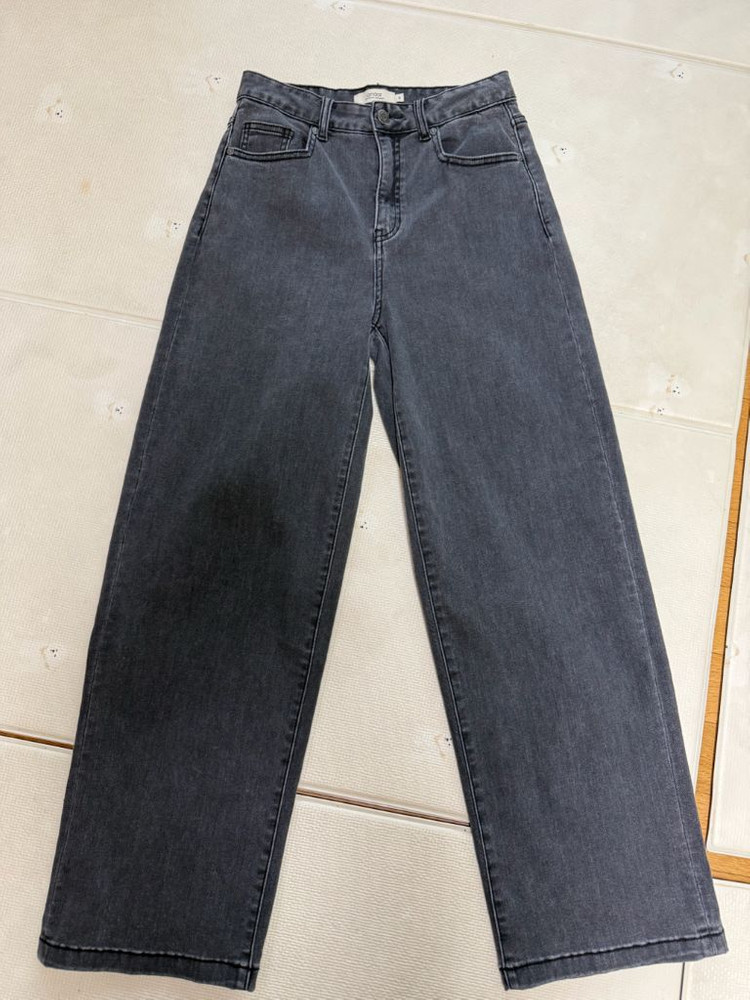 에어데님 와이드 그레이진 26 롱 이미지