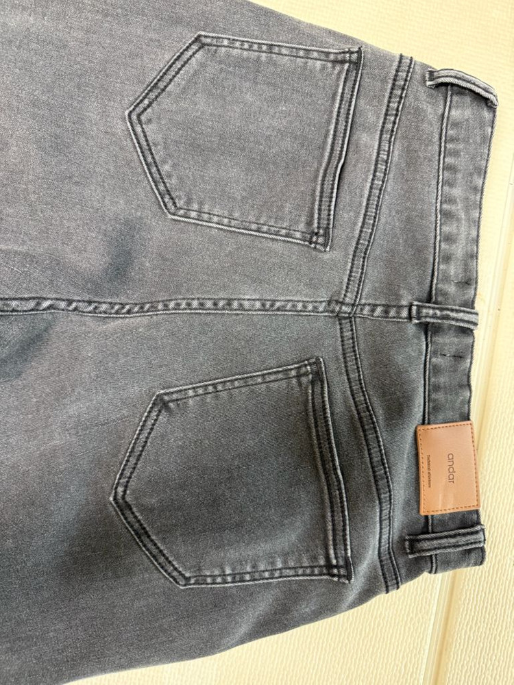 에어데님 와이드 그레이진 26 롱 이미지