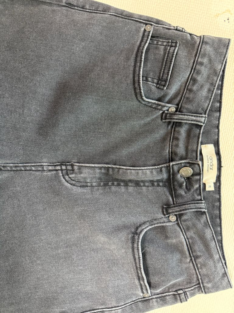 에어데님 와이드 그레이진 26 롱 이미지