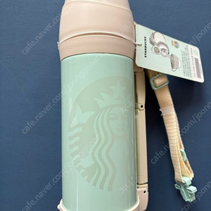 스타벅스 FFW 사이렌 민트 보온병 1리터 새상품 이미지