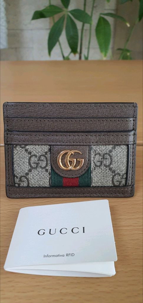 구찌 오피디아 지갑/카드지갑 정품S급(감정O)구찌프라다루이비통디올고야드샤넬셀린느보테가생로랑발렌시아가버버리가방 이미지