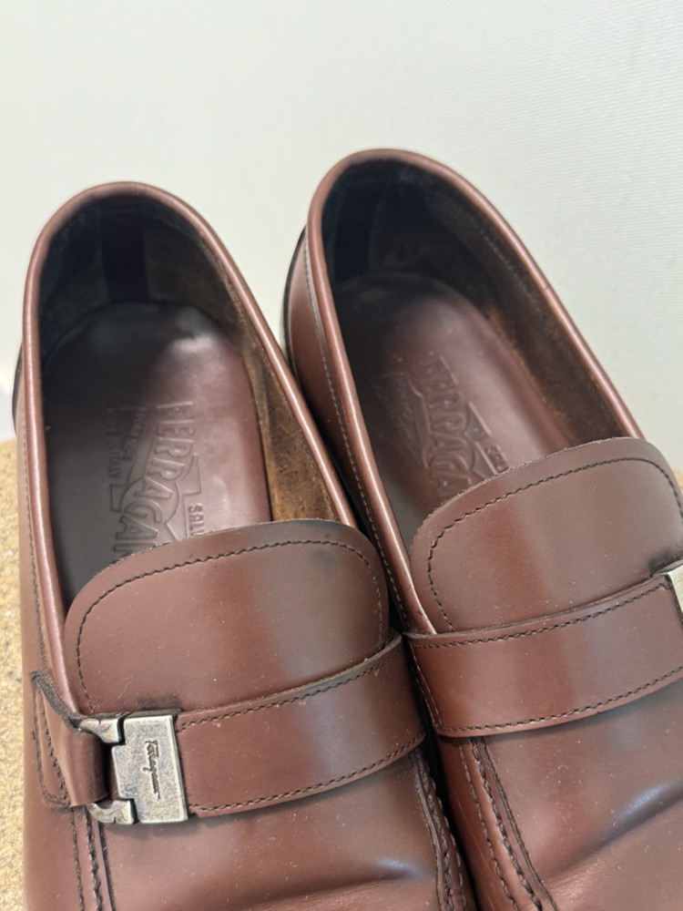 페라가모 남성 로퍼 브라운 (265-270) 이미지