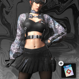 배그 PGI.S 택티컬 후드티 세트 스킨 코드 이미지