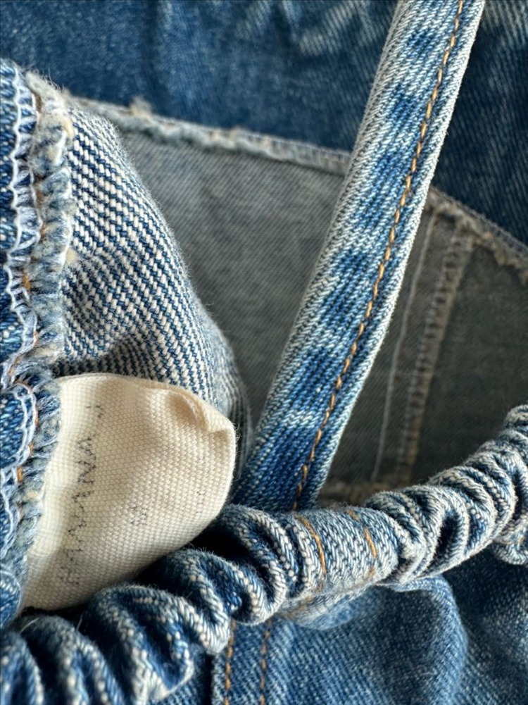 바나나제이 유아 데님 뷔스티에 M 이미지