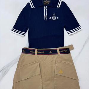 비비안웨스트우드 앵글로매니아 골프 스커트치마 뉴진스 사우스케이프유타아페쎄pxg지포어마크앤로나젝시오어뉴타이틀말본 이미지