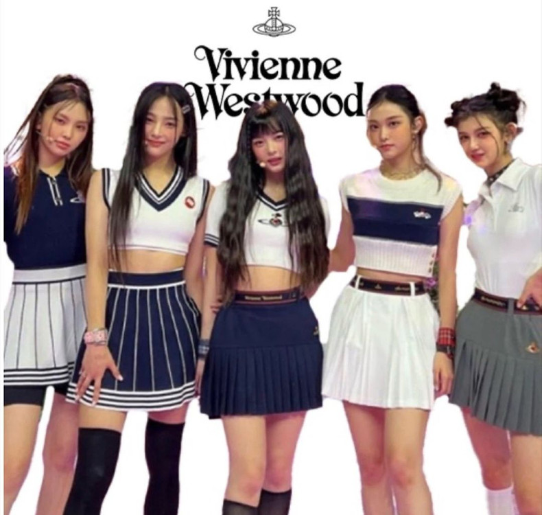 비비안웨스트우드 앵글로매니아 골프 스커트치마 뉴진스 사우스케이프유타아페쎄pxg지포어마크앤로나젝시오어뉴타이틀말본 이미지