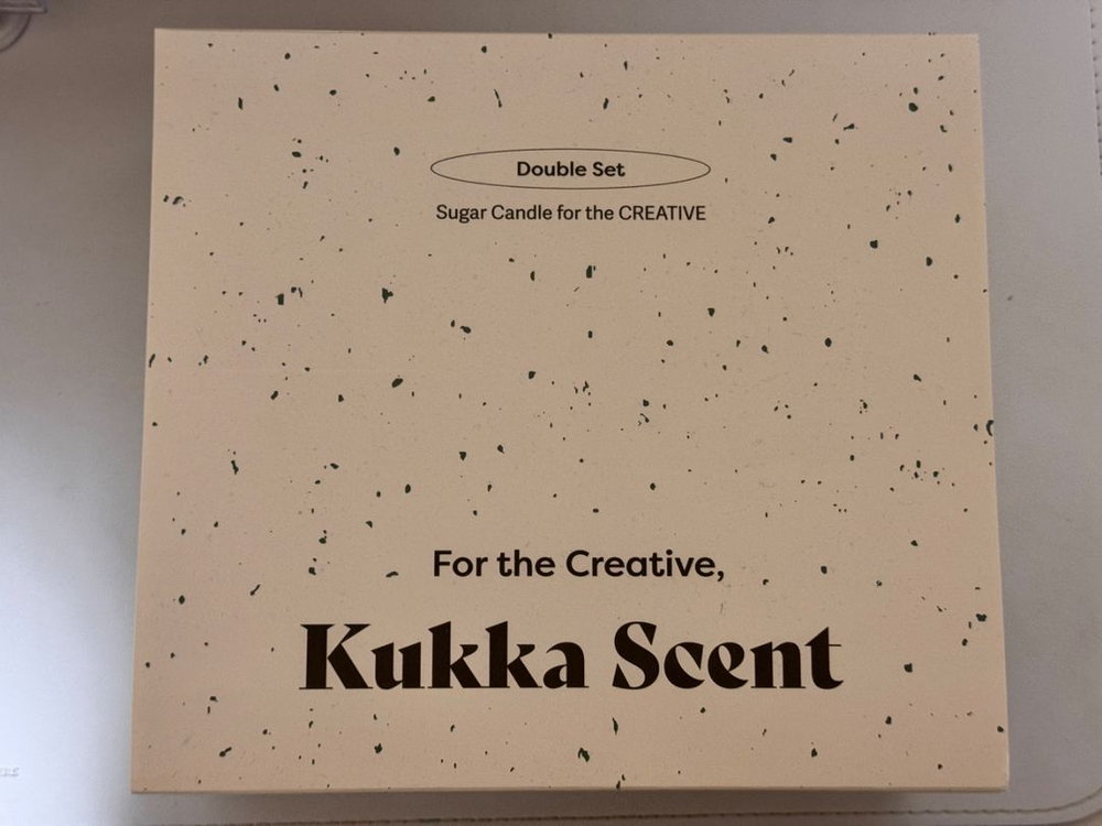 꾸까센트 슈가캔들 더블세트 (홀리데이 에디션) 이미지