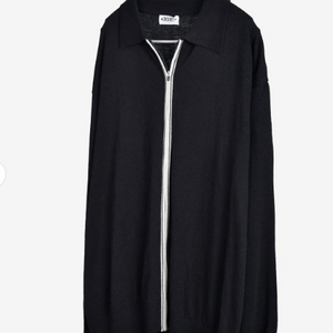 블랙 카라 니트가디건 이미지