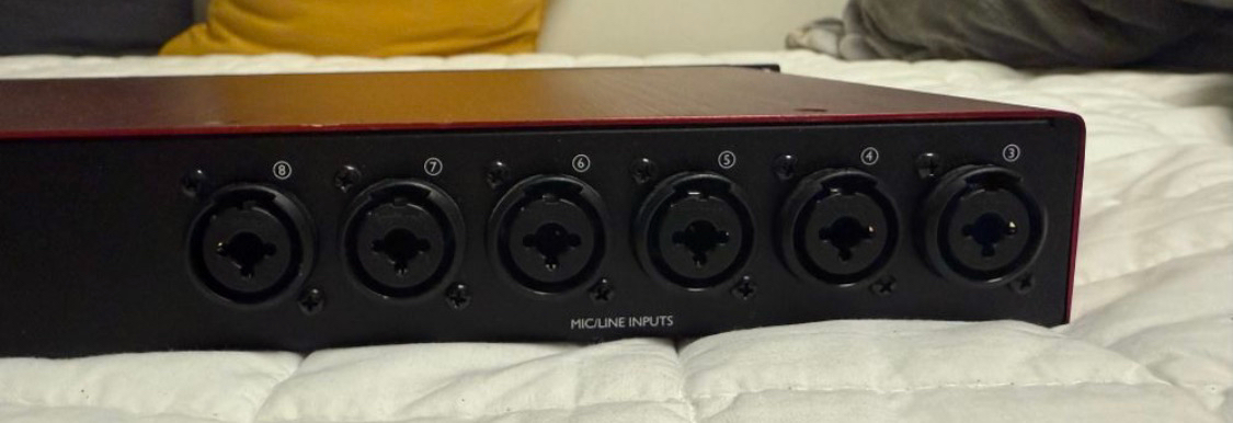 포커스라이트 스칼렛 옥토프리 Octopre 8채널 프리앰프 이미지